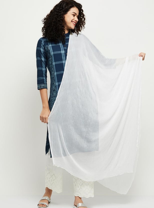 Women Solid Dupatta