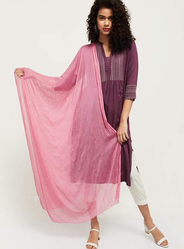 Women Solid Dupatta