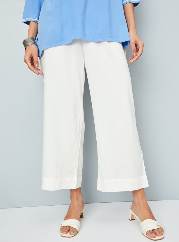 Women Solid Palazzos