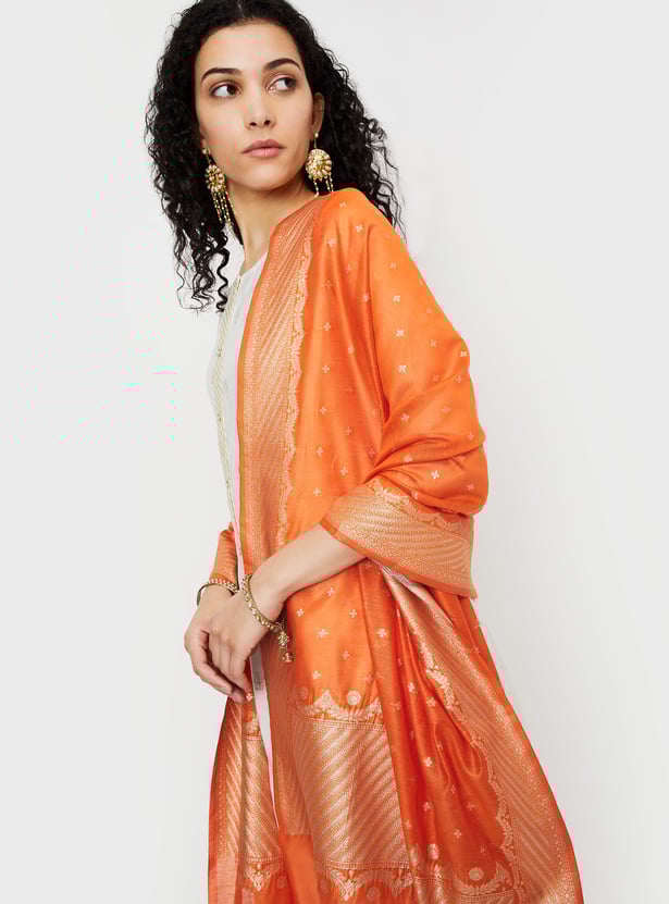 Kalki x Max Women Woven Design Dupatta