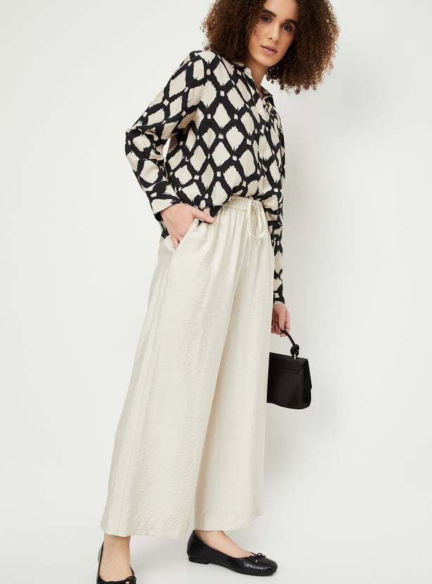 Kalki x Max Women Solid Palazzos