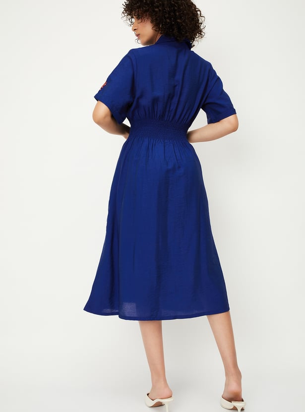 Kalki x Max Women Solid Shirt Dress