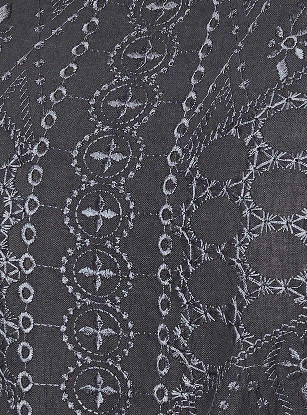 Women Embroidered Straight Kurta