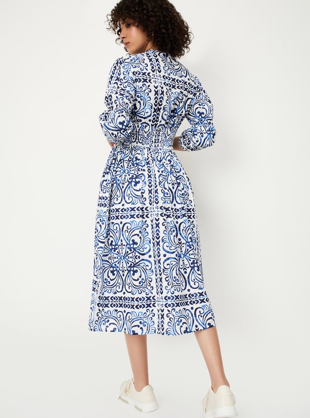 Kalki x Max Women Printed A-Line Dress