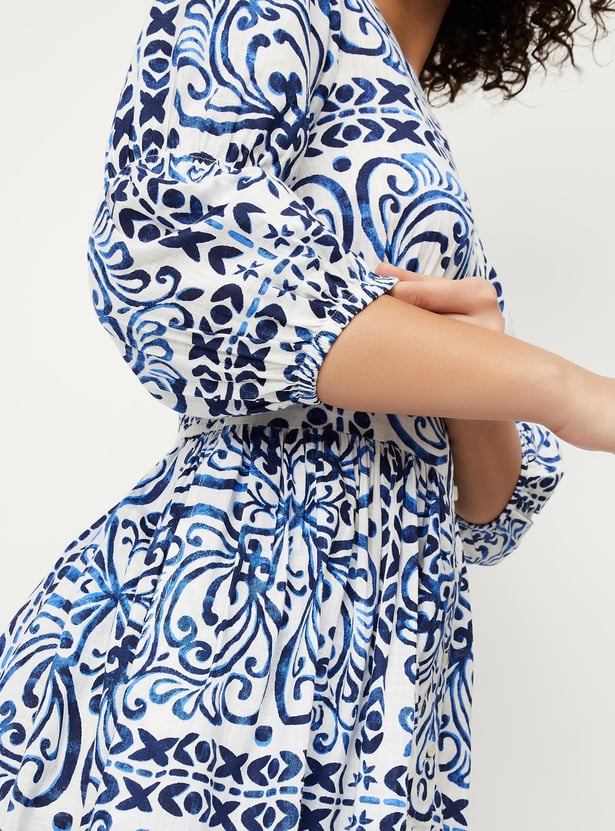 Kalki x Max Women Printed A-Line Dress