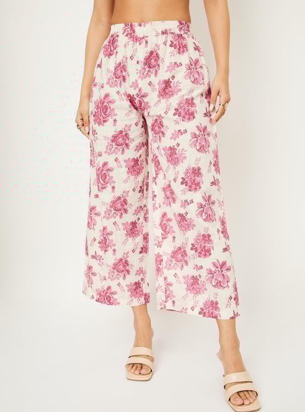 Women Floral Printed Straight Kurta Set
