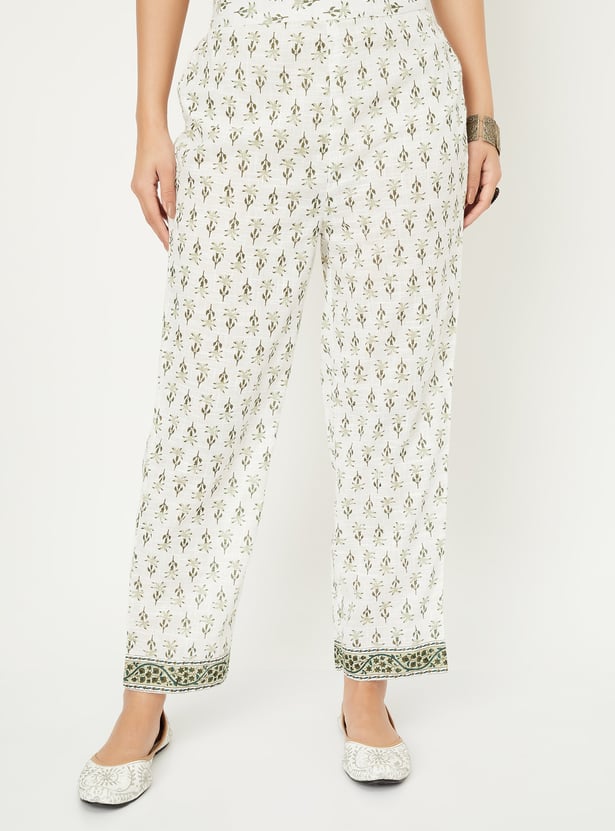 Women Printed Straight Kurta Set