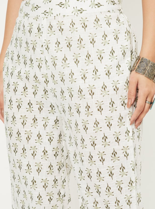 Women Printed Straight Kurta Set