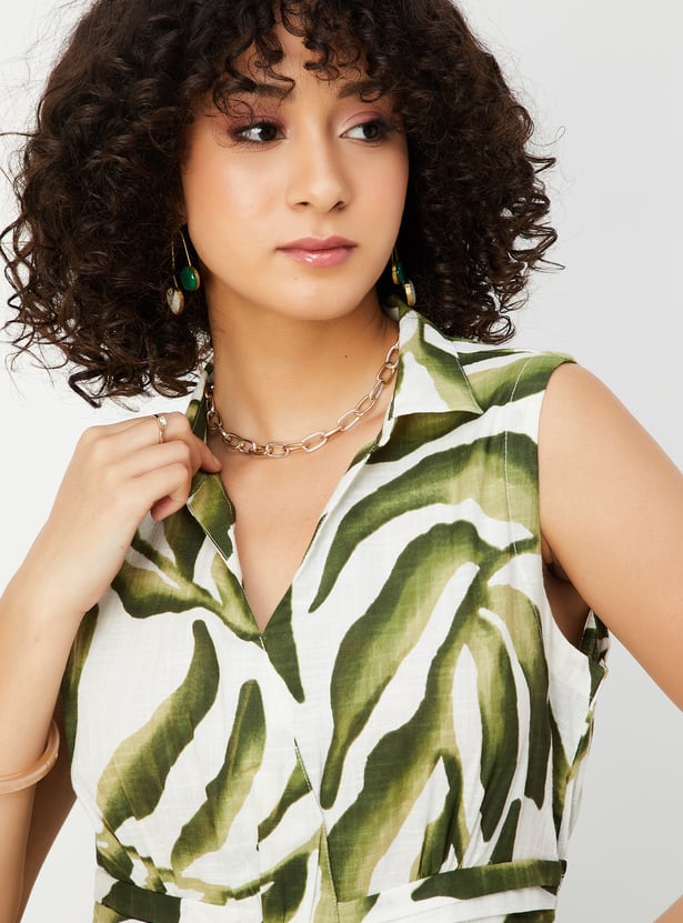 Kalki x Max Women Printed Midi Dress
