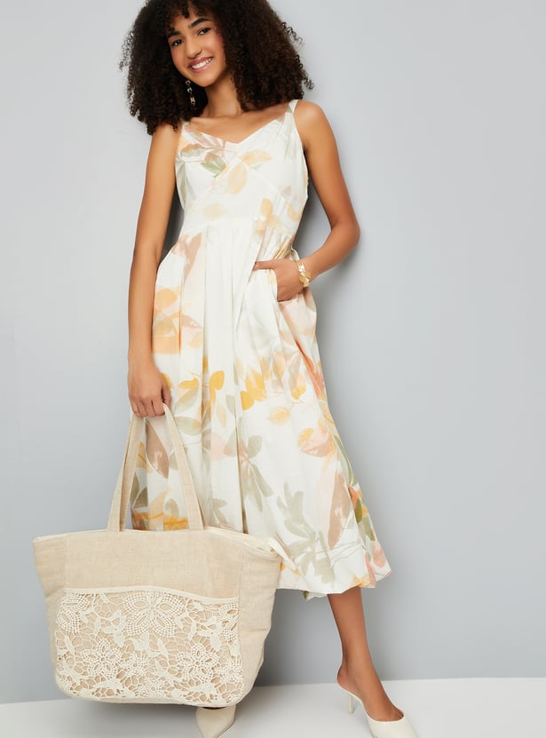 Kalki x Max Women Printed Bubble Hem Dress
