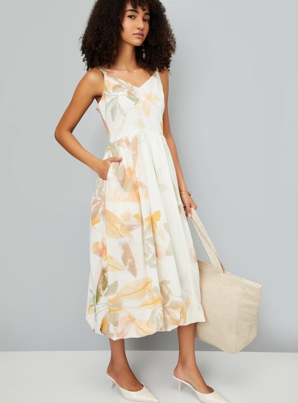 Kalki x Max Women Printed Bubble Hem Dress